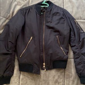 Top shop Navy Bomber jacket